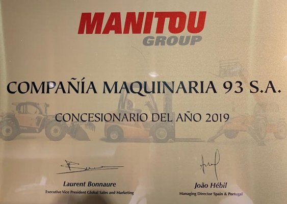 Manitou y CM93. Convención Ibérica de Concesionarios 2020