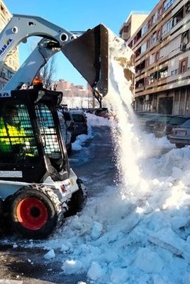 Máquinas al rescate de Madrid