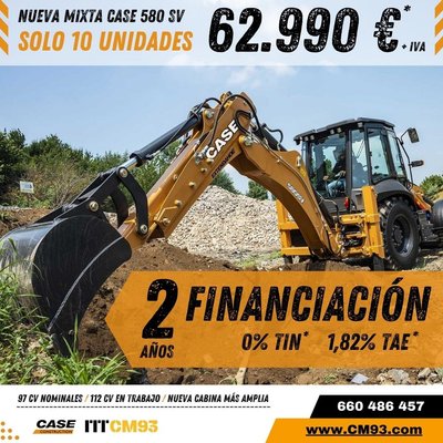 NUEVA MIXTA CASE 580 SV