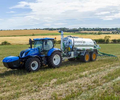 ITT CM93: Nuevo tractor T6 de New Holland impulsado por metano
