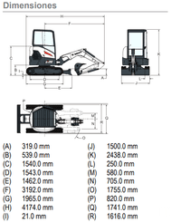 Excavadora Bobcat E26 - 3