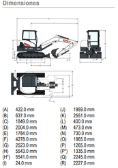 Excavadora de cadenas Bobcat E60 - 7