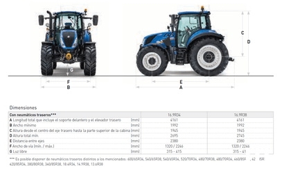 Tractor agricola New Holland T5.120 EC - 6